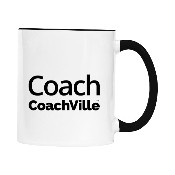 Hrnek malý barevný s potiskem Barevný hrnek CoachVille