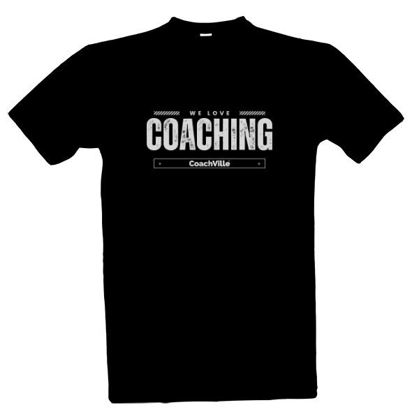 Tričko s potiskem We love coaching